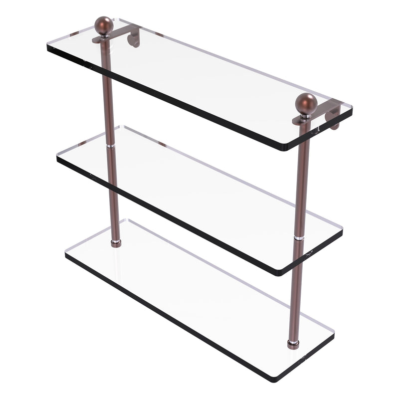 Prestige Regal Collection Triple Tiered Glass Shelf