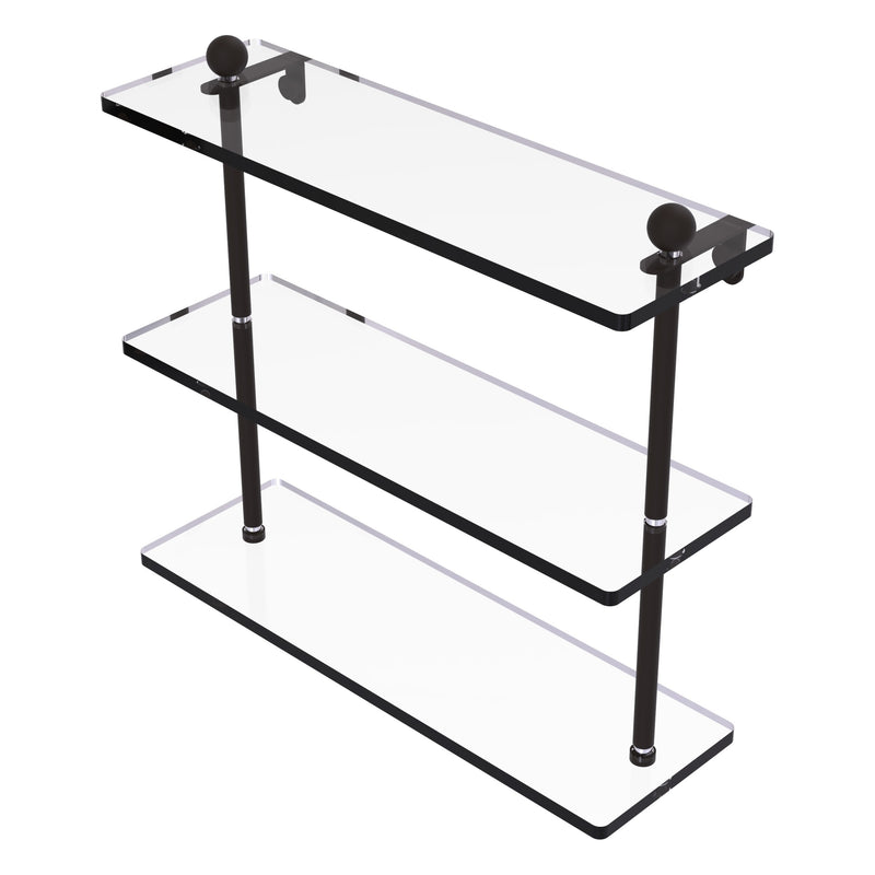 Prestige Regal Collection Triple Tiered Glass Shelf