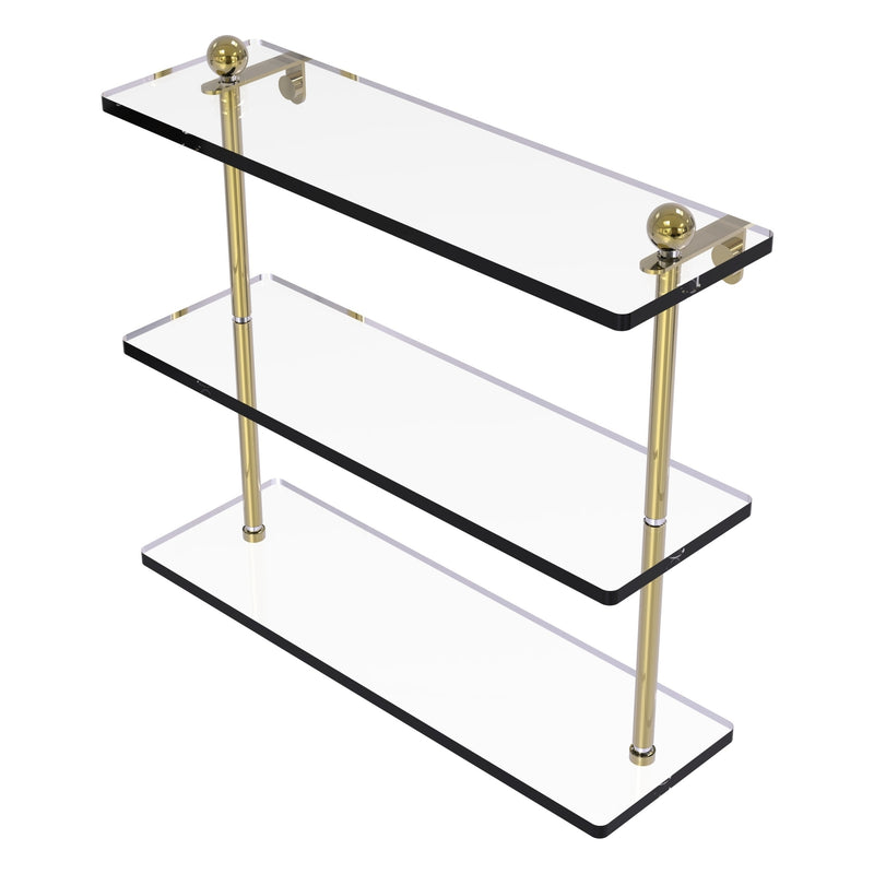 Prestige Regal Collection Triple Tiered Glass Shelf