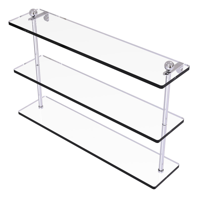 Prestige Regal Collection Triple Tiered Glass Shelf