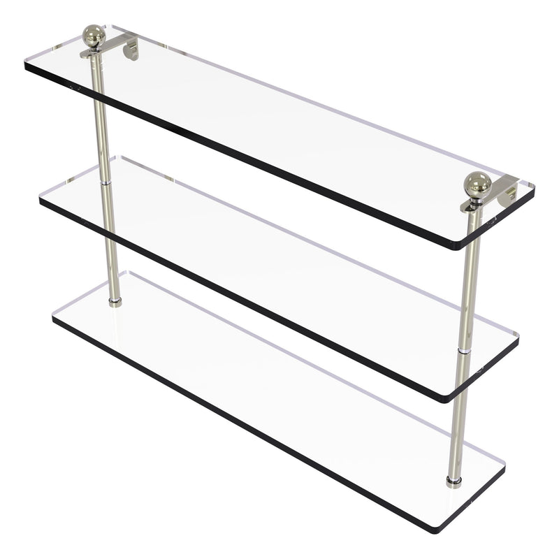 Prestige Regal Collection Triple Tiered Glass Shelf