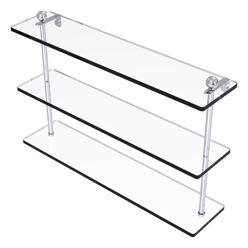 Prestige Regal Collection Triple Tiered Glass Shelf