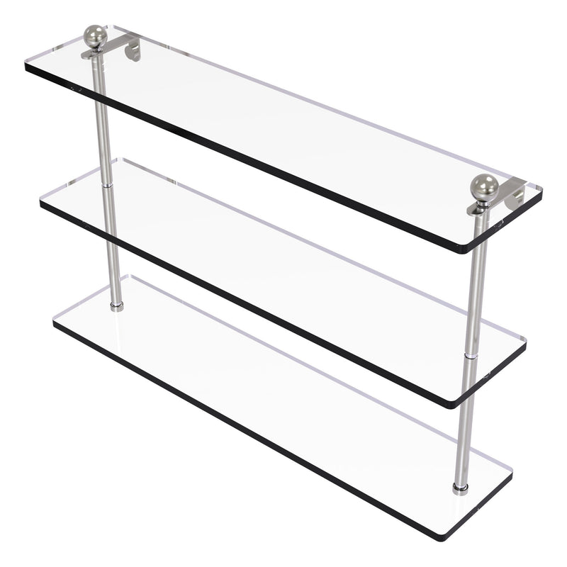 Prestige Regal Collection Triple Tiered Glass Shelf