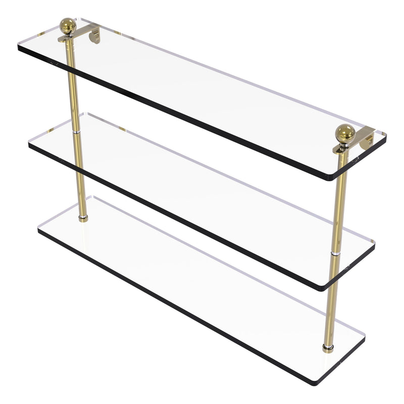 Prestige Regal Collection Triple Tiered Glass Shelf