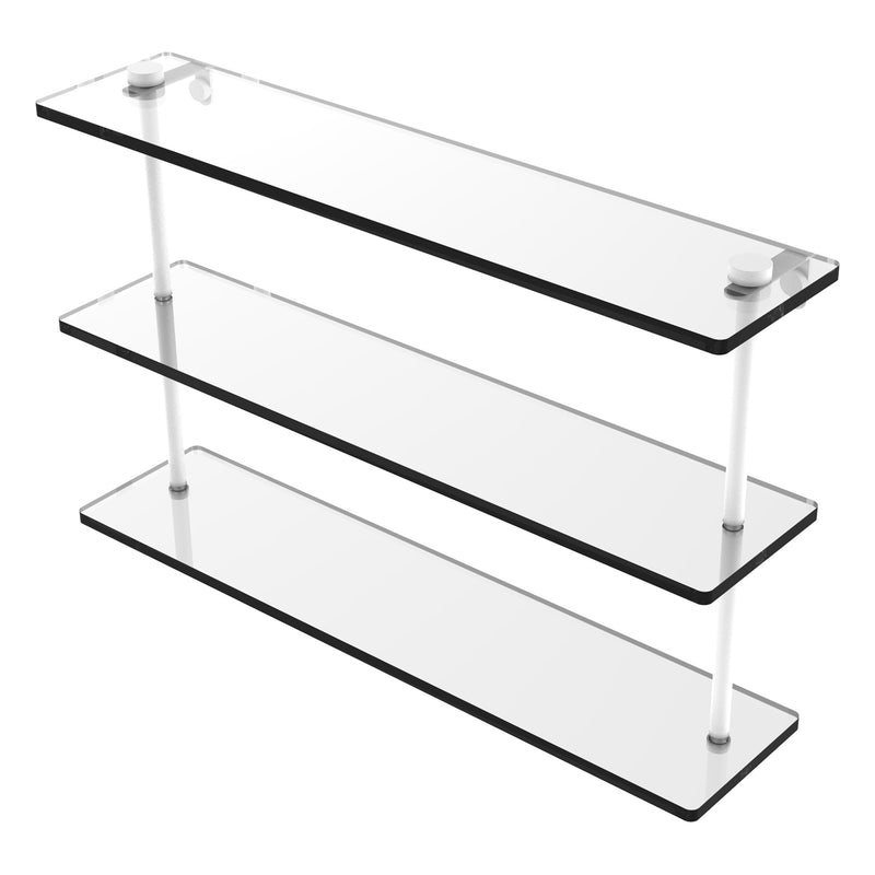 Prestige Regal Collection Triple Tiered Glass Shelf