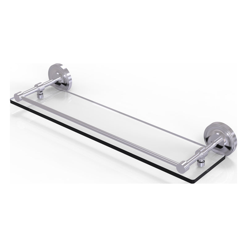 Prestige Regal Collection Glass Shelf with Gallery Rail