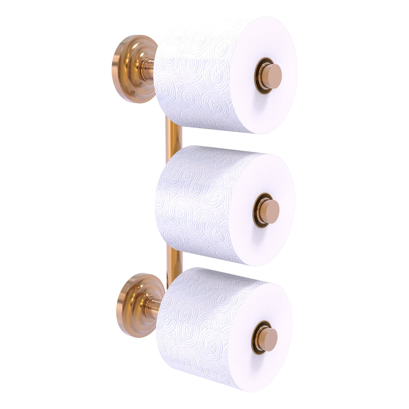 Que New Collection 3 Roll Reserve Roll Toilet Paper Holder