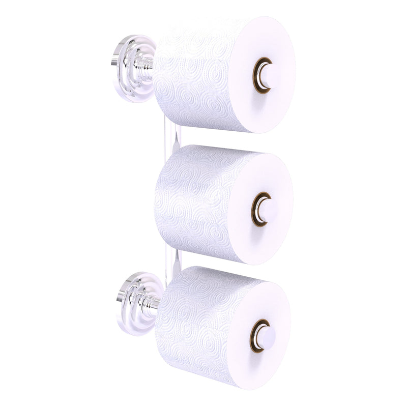 Que New Collection 3 Roll Reserve Roll Toilet Paper Holder