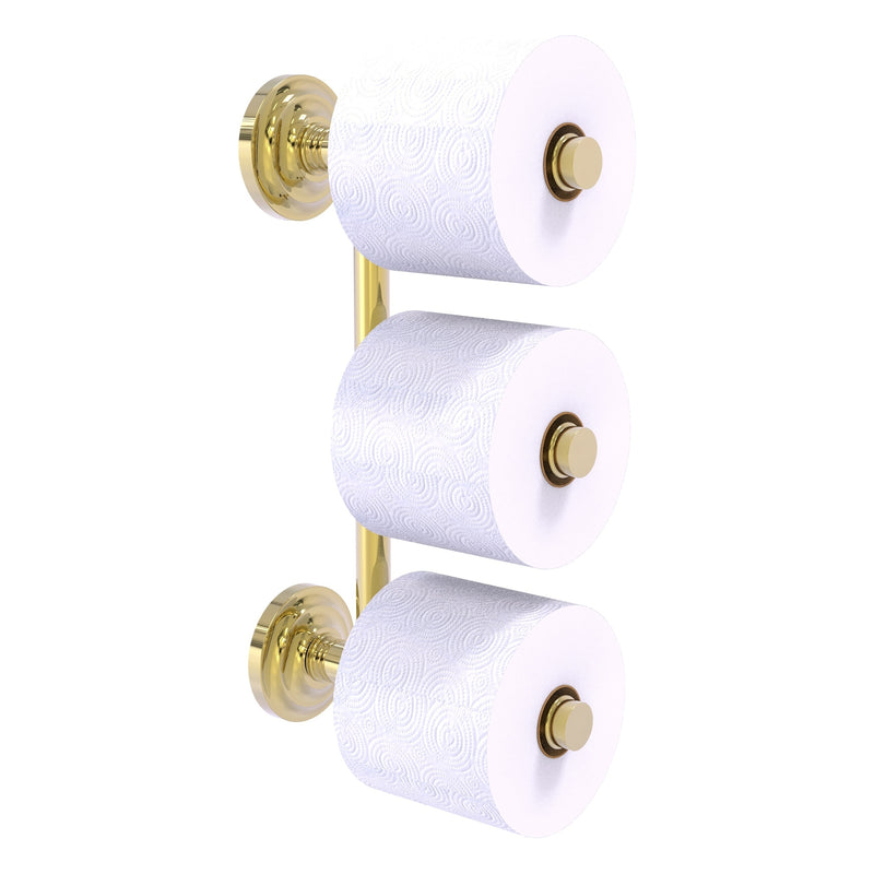 Que New Collection 3 Roll Reserve Roll Toilet Paper Holder