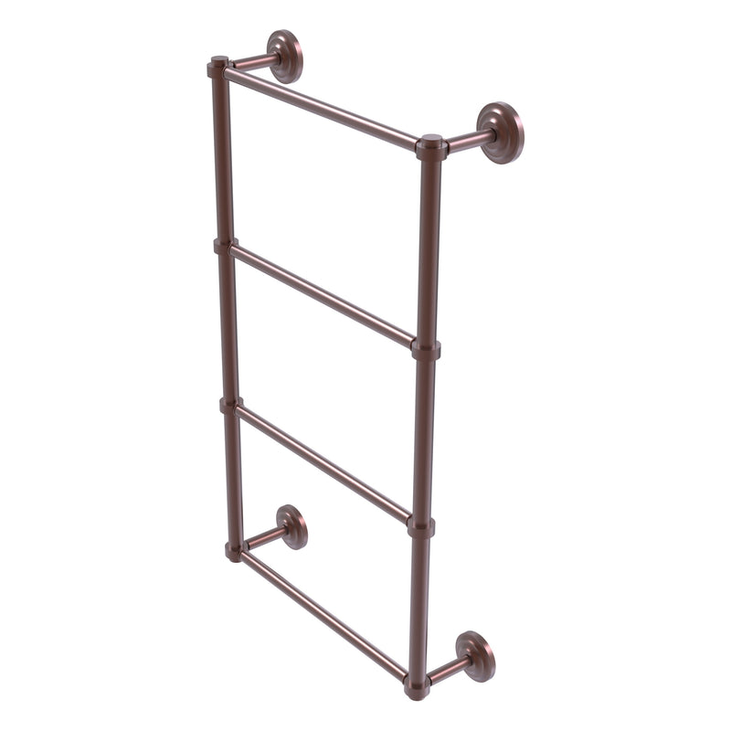 Que New Collection 4 Tier Ladder Towel Bar with Smooth Accents