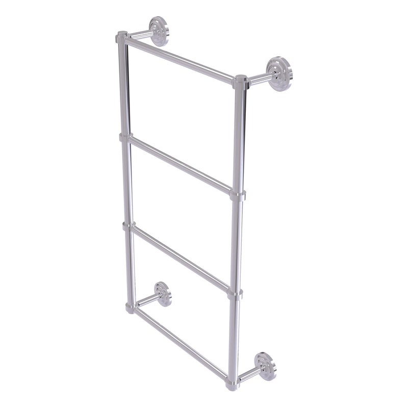 Que New Collection 4 Tier Ladder Towel Bar with Smooth Accents