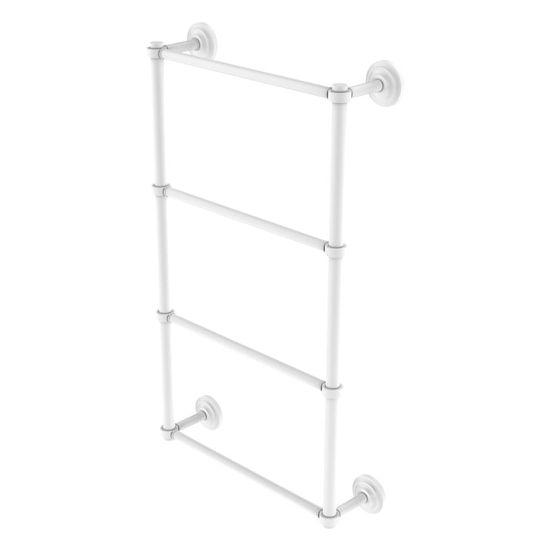 Que New Collection 4 Tier Ladder Towel Bar with Smooth Accents