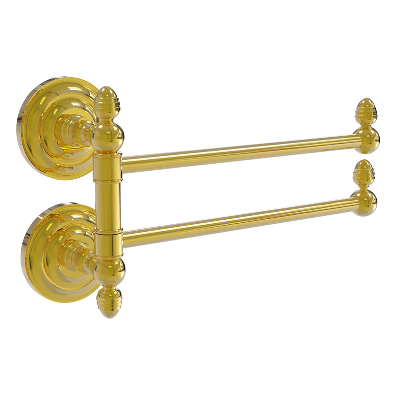 Que New Collection 2 Swing Arm Towel Rail