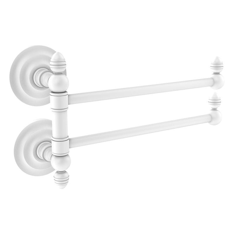 Que New Collection 2 Swing Arm Towel Rail