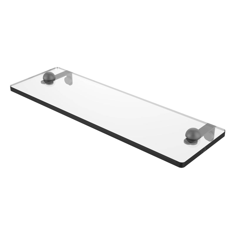 Glass Vanity Shelf with Beveled Edges