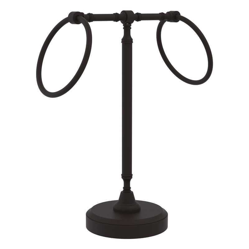 Vanity Top 2 Towel Ring Guest Towel Valet