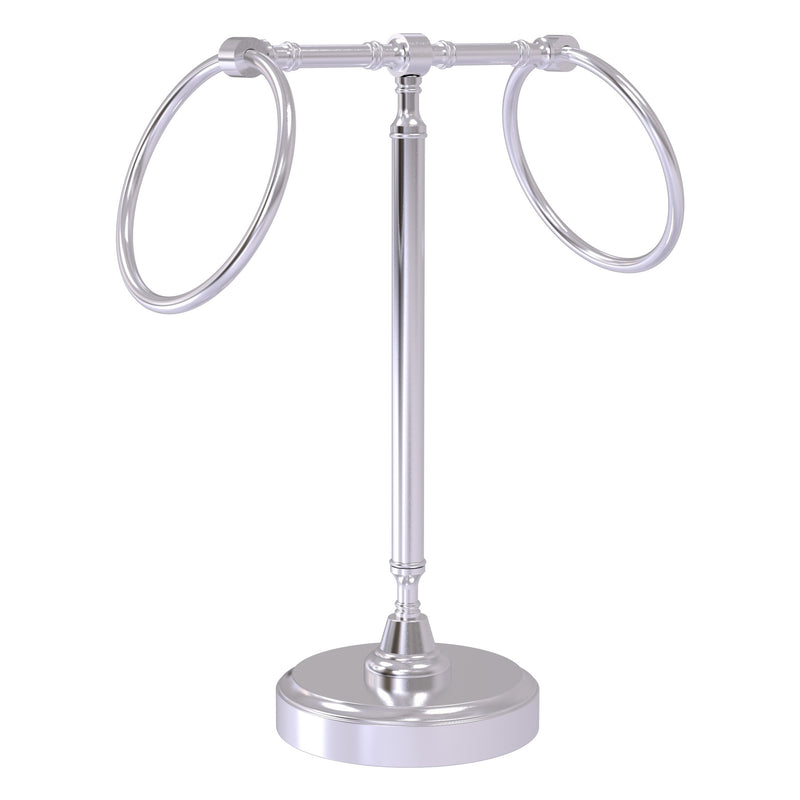 Vanity Top 2 Towel Ring Guest Towel Valet