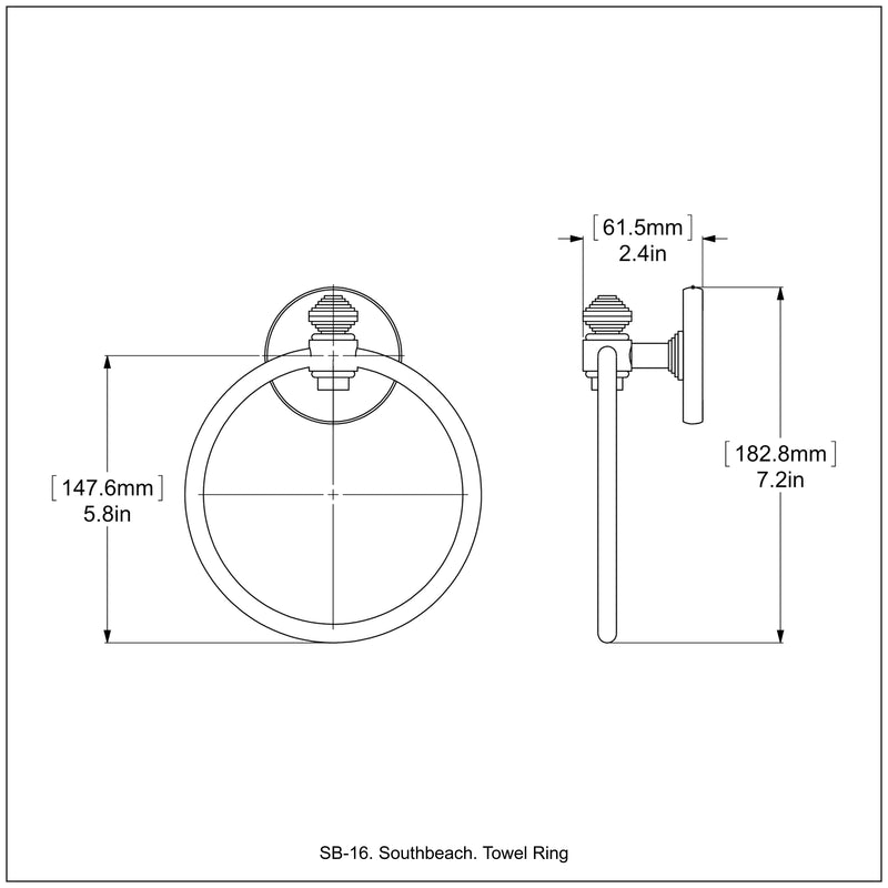 Southbeach Towel Ring