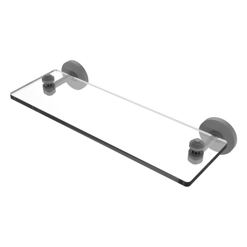 South Beach Collection Glass Vanity Shelf with Beveled Edges