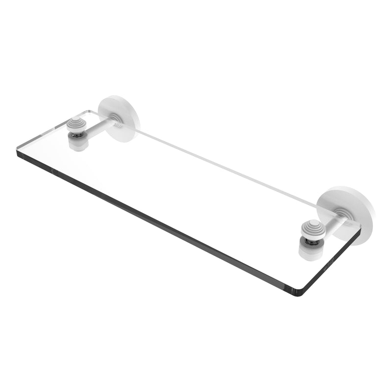 South Beach Collection Glass Vanity Shelf with Beveled Edges