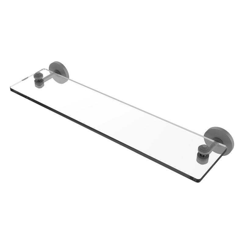 South Beach Collection Glass Vanity Shelf with Beveled Edges