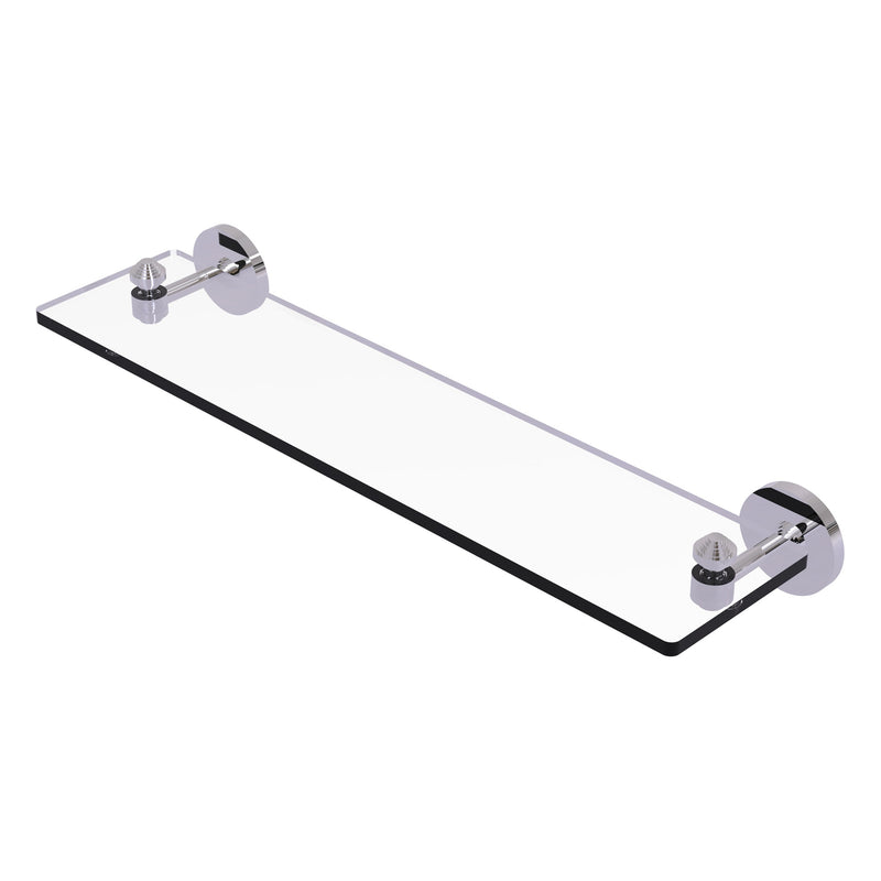 South Beach Collection Glass Vanity Shelf with Beveled Edges