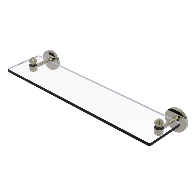 South Beach Collection Glass Vanity Shelf with Beveled Edges