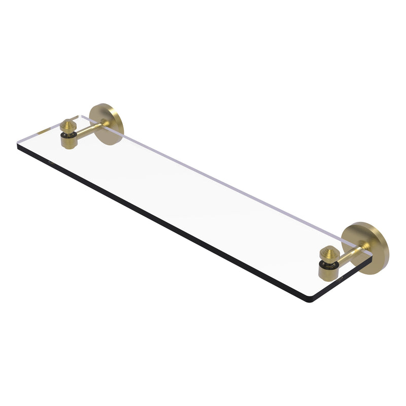 South Beach Collection Glass Vanity Shelf with Beveled Edges