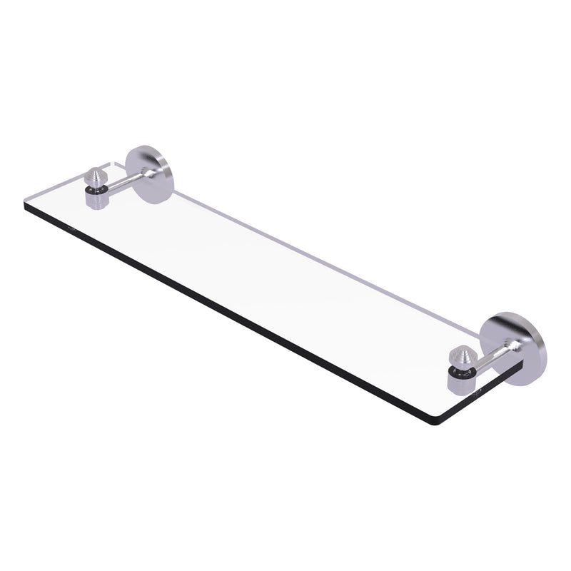 South Beach Collection Glass Vanity Shelf with Beveled Edges