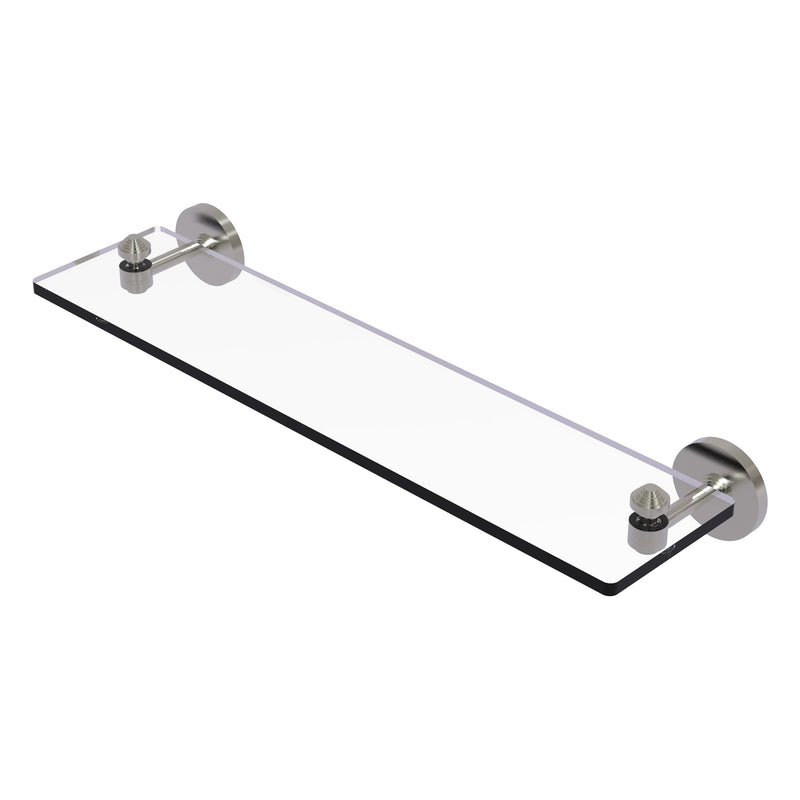 South Beach Collection Glass Vanity Shelf with Beveled Edges