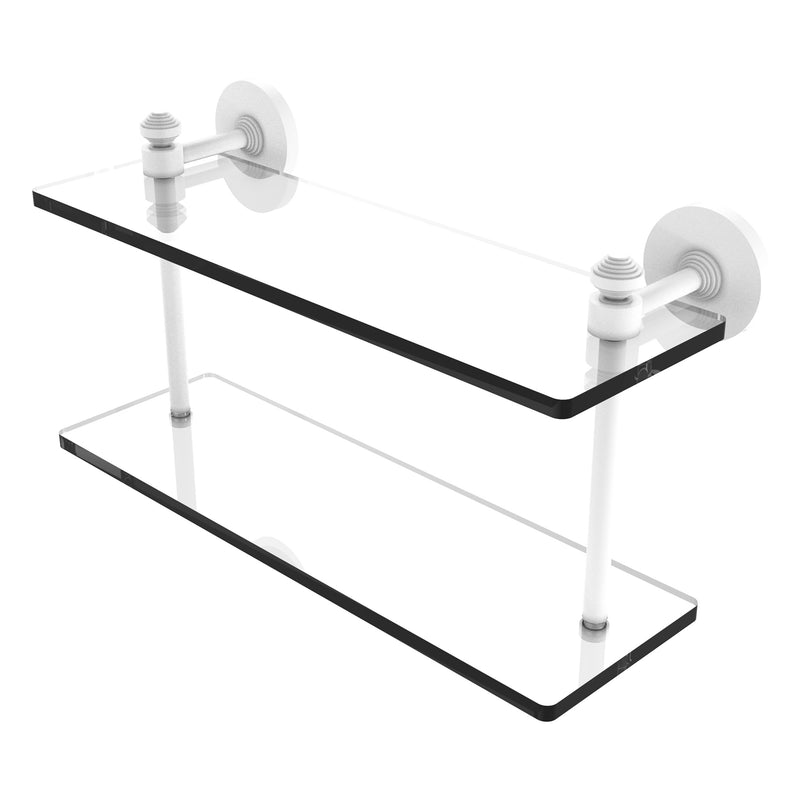 Southbeach Collection Two Tiered Glass Shelf