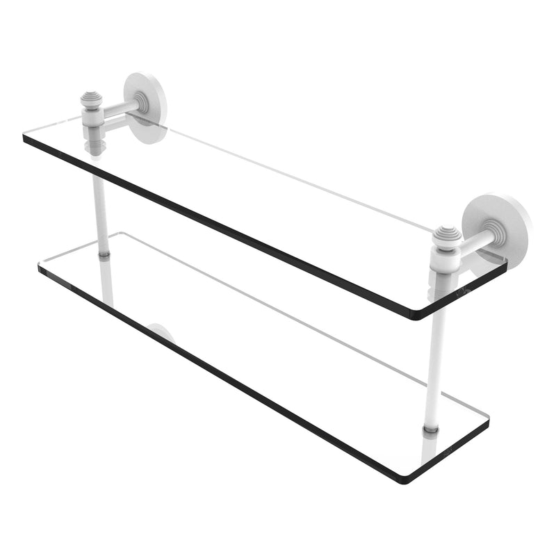 Southbeach Collection Two Tiered Glass Shelf