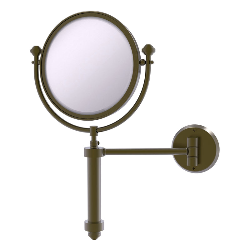 Southbeach Collection Wall Mounted Make-Up Mirror 8 Inch Diameter