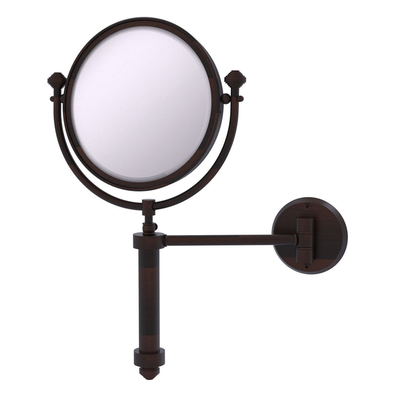 Southbeach Collection Wall Mounted Make-Up Mirror 8 Inch Diameter