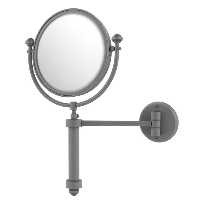 Southbeach Collection Wall Mounted Make-Up Mirror 8 Inch Diameter