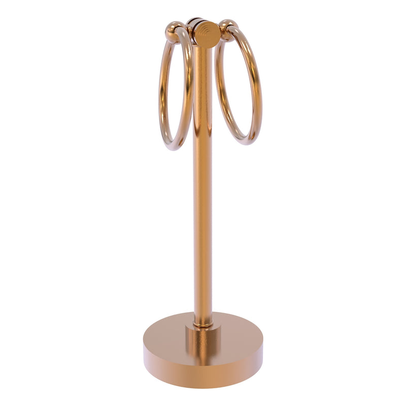 Vanity Top 2 Towel Ring Guest Towel Valet