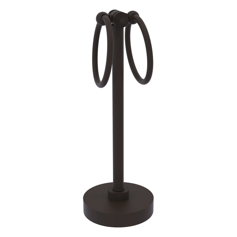 Vanity Top 2 Towel Ring Guest Towel Valet