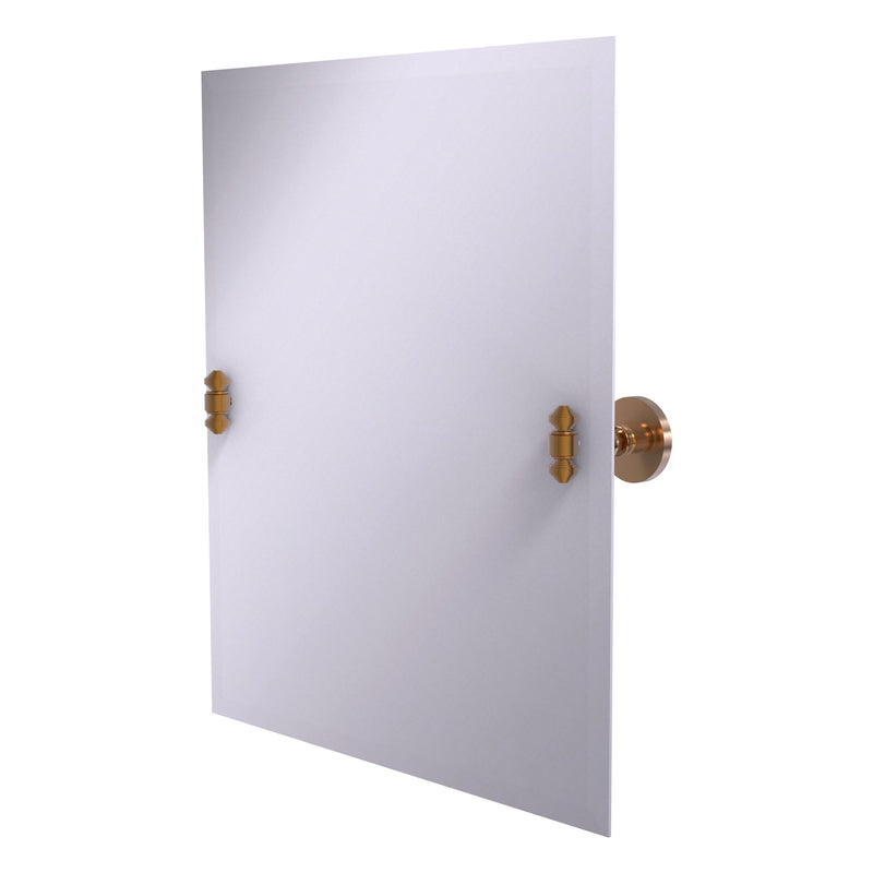 Frameless Rectangular Tilt Mirror with Beveled Edge