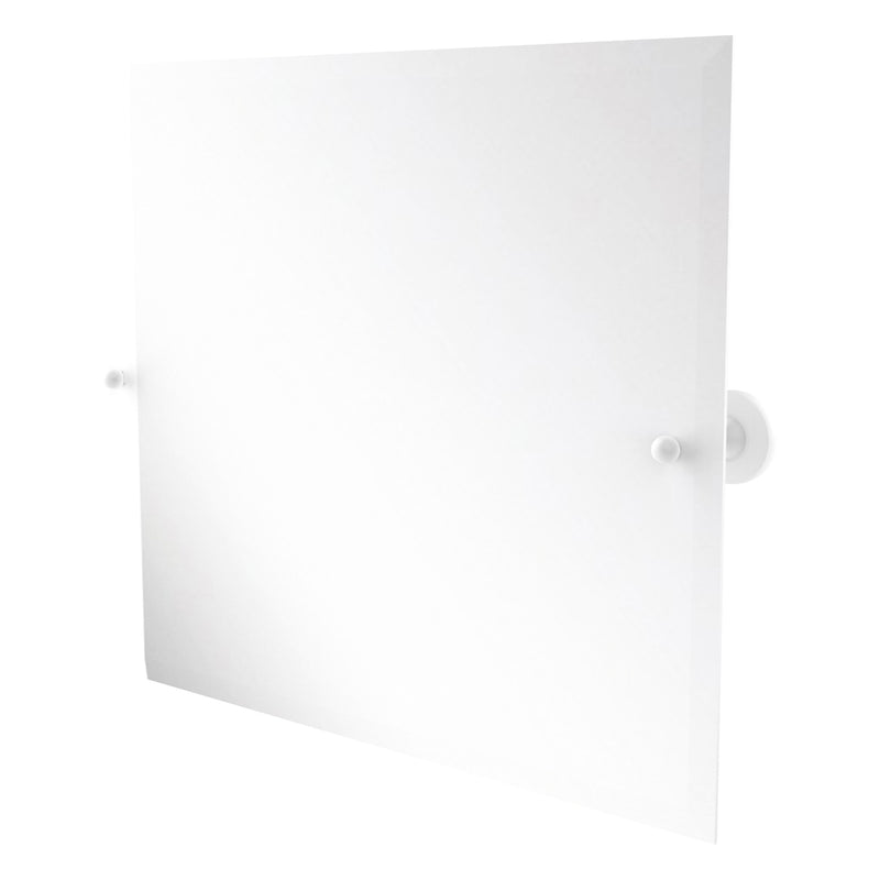 Sag Harbor Collection Frameless Landscape Rectangular Tilt Mirror with Beveled Edge