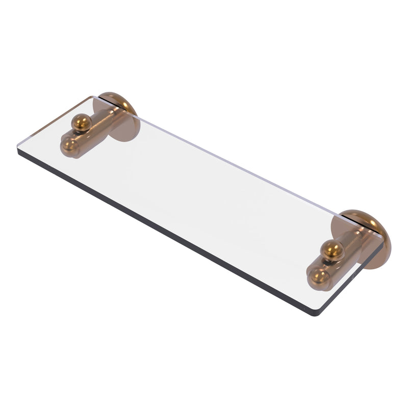 Soho Collection Glass Vanity Shelf with Beveled Edges