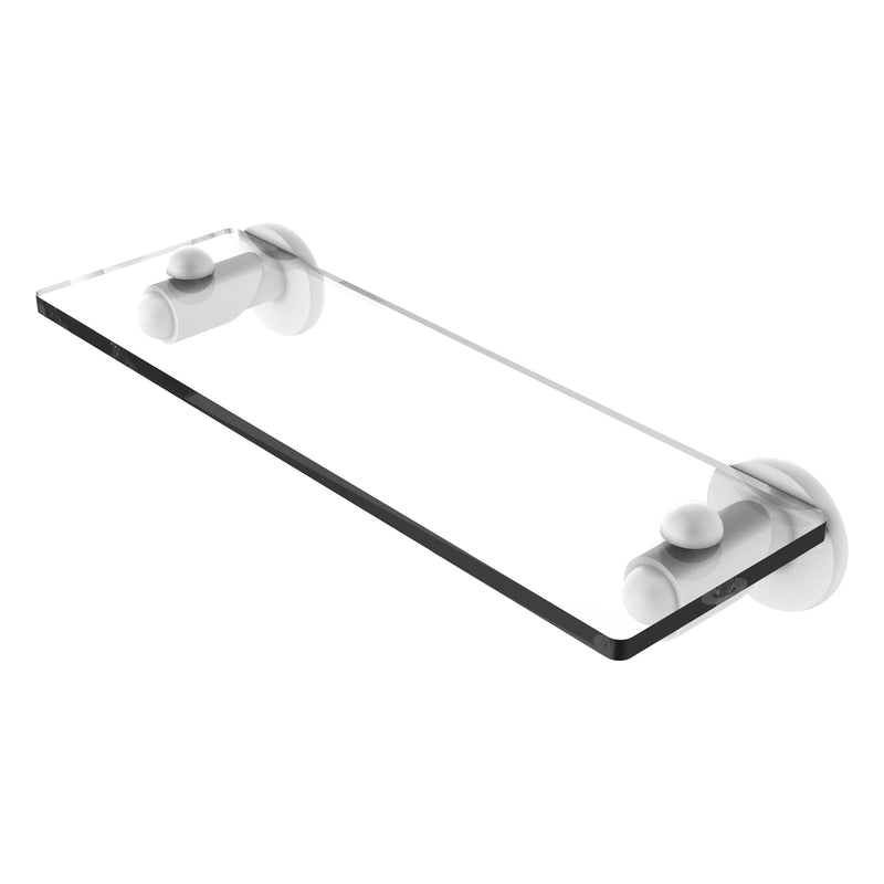 Soho Collection Glass Vanity Shelf with Beveled Edges