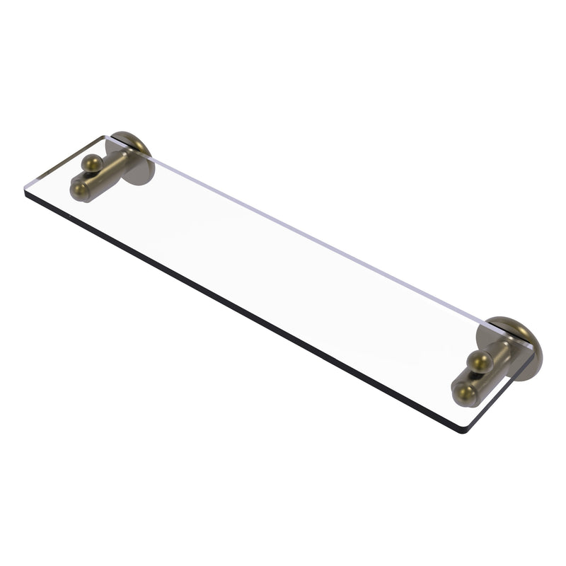 Soho Collection Glass Vanity Shelf with Beveled Edges