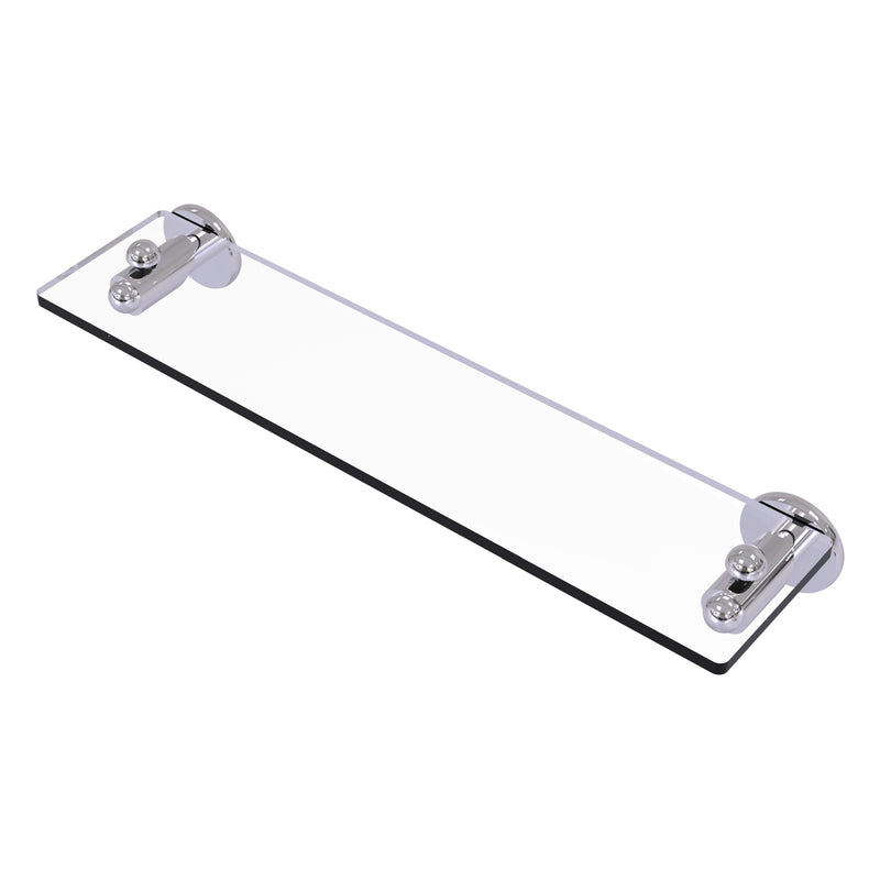 Soho Collection Glass Vanity Shelf with Beveled Edges