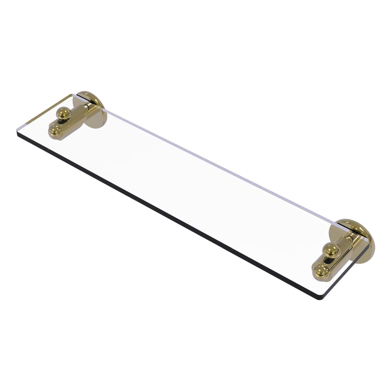 Soho Collection Glass Vanity Shelf with Beveled Edges