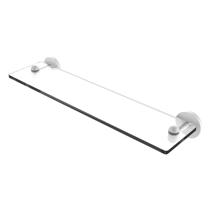 Tango Collection Glass Vanity Shelf with Beveled Edges