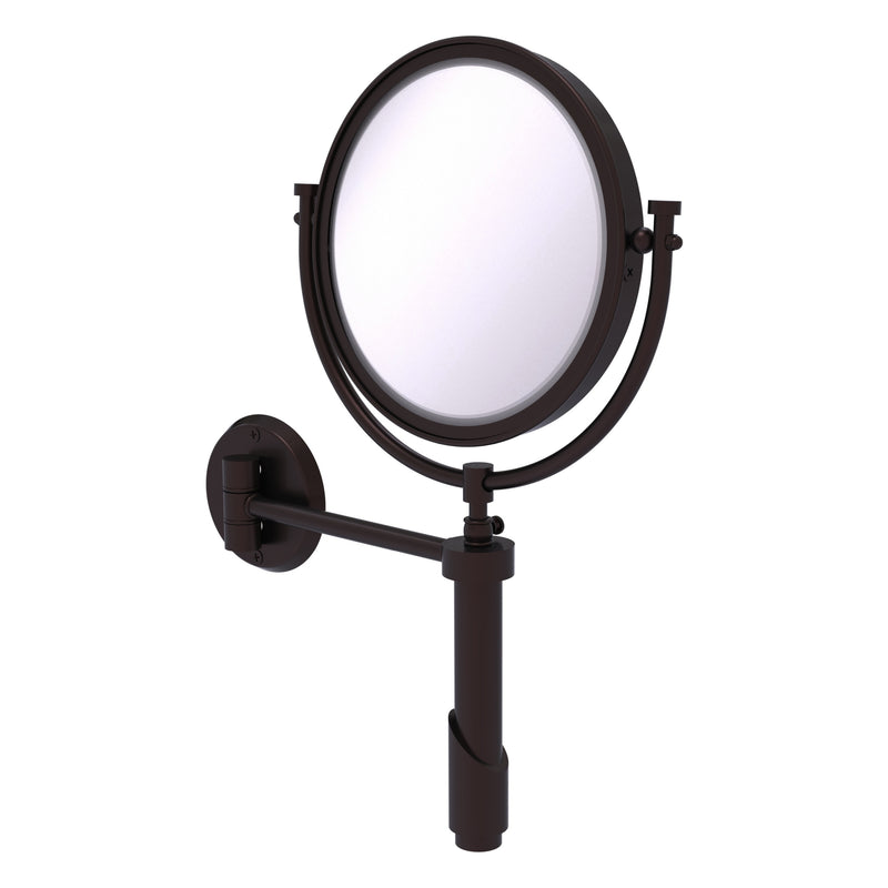 Tribecca Collection Wall Mounted Make-Up Mirror 8 Inch Diameter