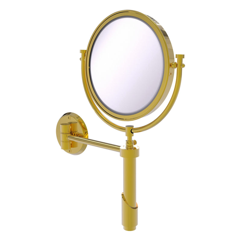 Tribecca Collection Wall Mounted Make-Up Mirror 8 Inch Diameter