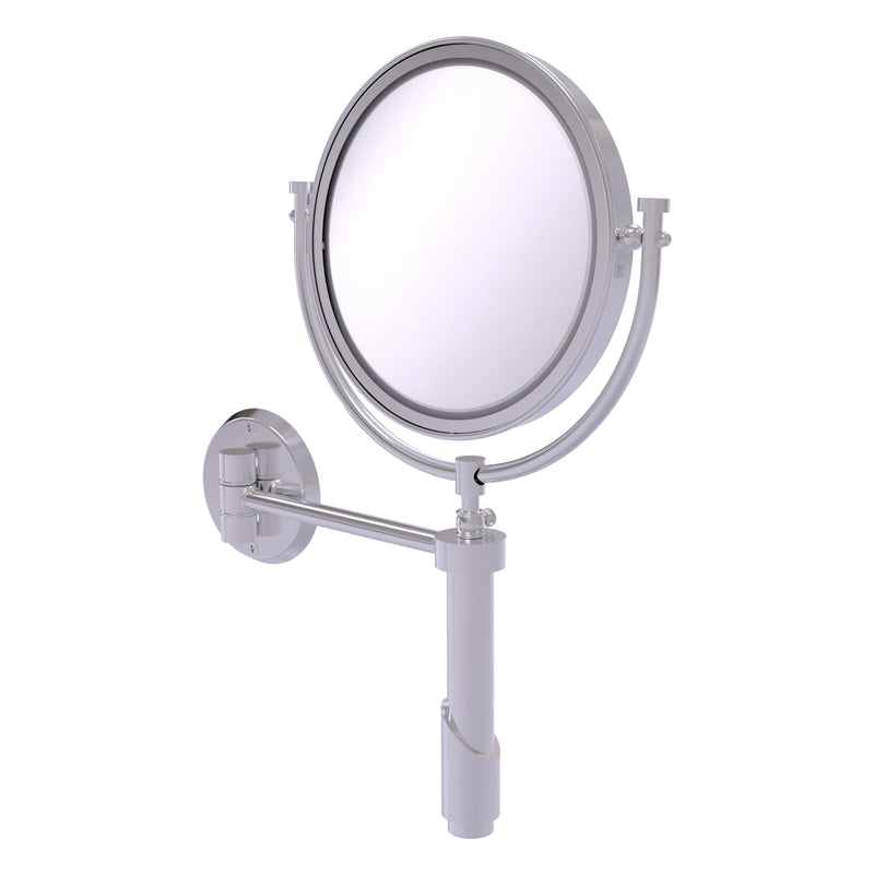 Tribecca Collection Wall Mounted Make-Up Mirror 8 Inch Diameter