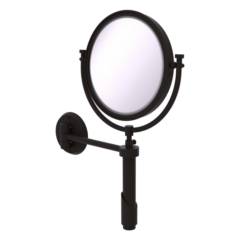 Tribecca Collection Wall Mounted Make-Up Mirror 8 Inch Diameter