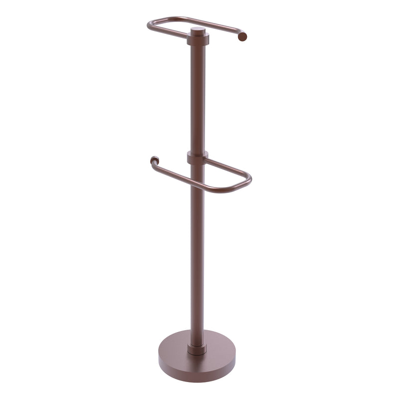 Freestanding Two Roll Toilet Tissue Stand